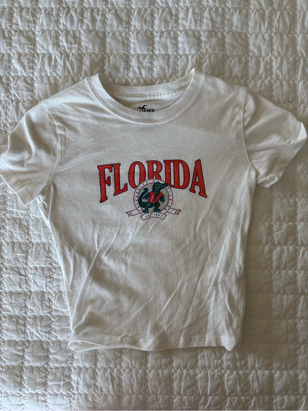 Hollister Florida University White Tee